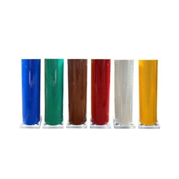 Multi-Color PVC Prismatic Reflective Film Rolls — product detail