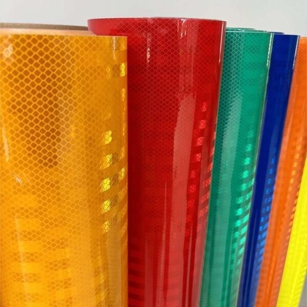 PET Honeycomb Prismatic Self-Adhesive Reflective Film — product detail