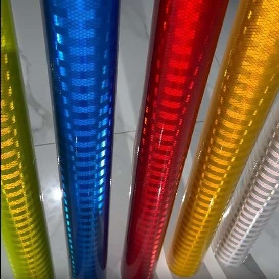 Printable PMMA High-Intensity Prismatic Reflective Vinyl — product detail