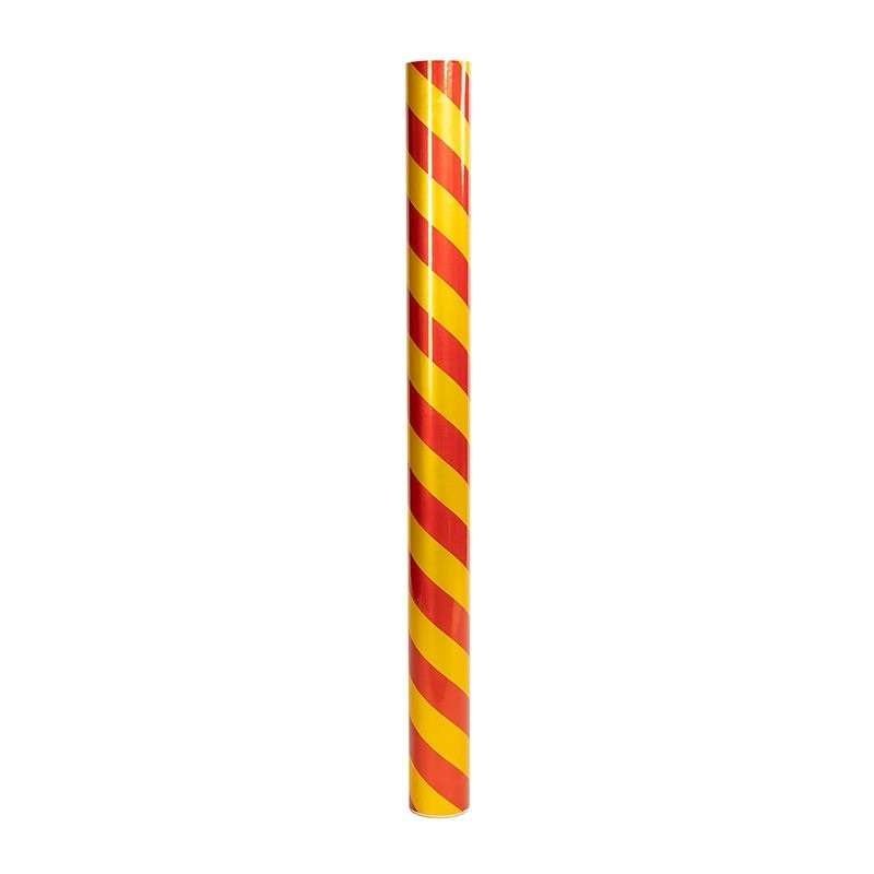 PET Glass-Bead Slant Stripe Reflective Sheeting — product detail