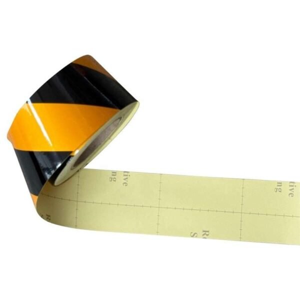 Yellow-Black and Red-White Reflective Warning Tape — product detail