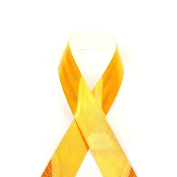Yellow Honeycomb Self-Adhesive Reflective Tape — product detail