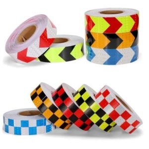 Multi-Color Chevron Reflective Conspicuity Tape — product detail