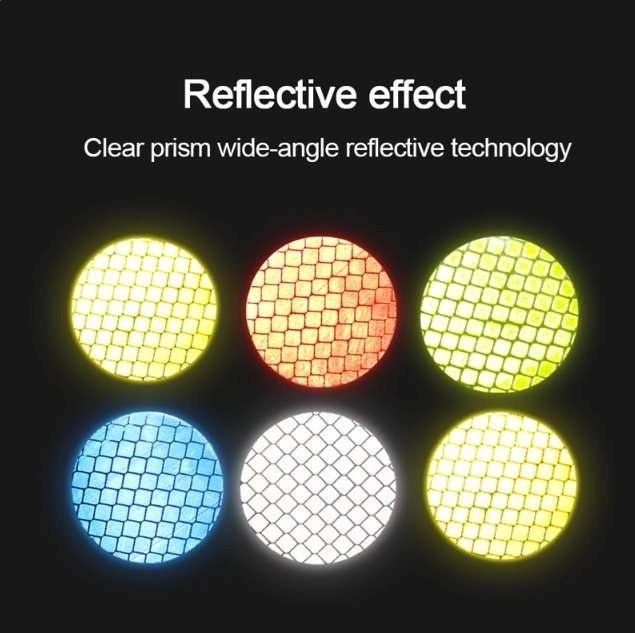 Round and Rectangular Reflective Vehicle Warning Stickers — product detail