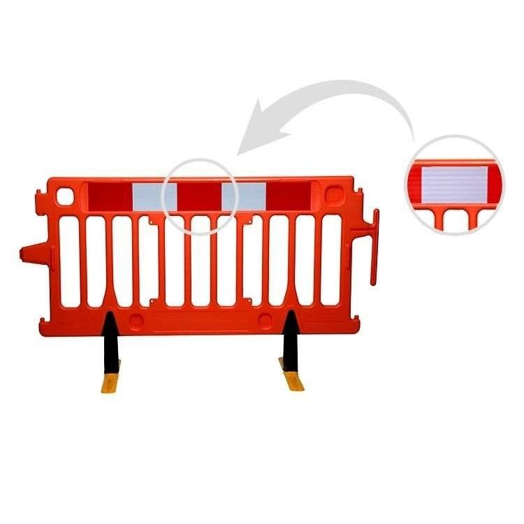 Red and White Self-Adhesive Reflective Barrier Strips — product detail