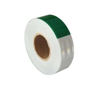 Green and White Prismatic Reflective Marking Tape — product detail