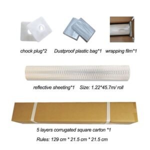 Multi-Color Microprismatic Reflective Sheeting for Road Signs — product detail
