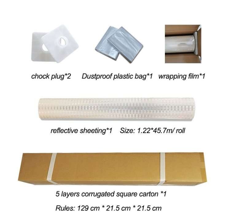 Multi-Color Microprismatic Reflective Sheeting for Road Signs — product detail