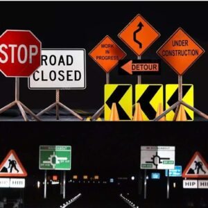 Multi-Color Microprismatic Reflective Sheeting for Road Signs — product detail