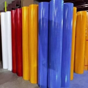 Multi-Color Microprismatic Reflective Sheeting for Road Signs — product detail