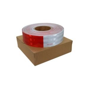 Microprismatic Red and White Truck Marking Tape — product detail