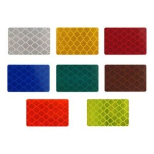 Yellow High-Intensity Prismatic Reflective Sheeting for Traffic Signs — product detail