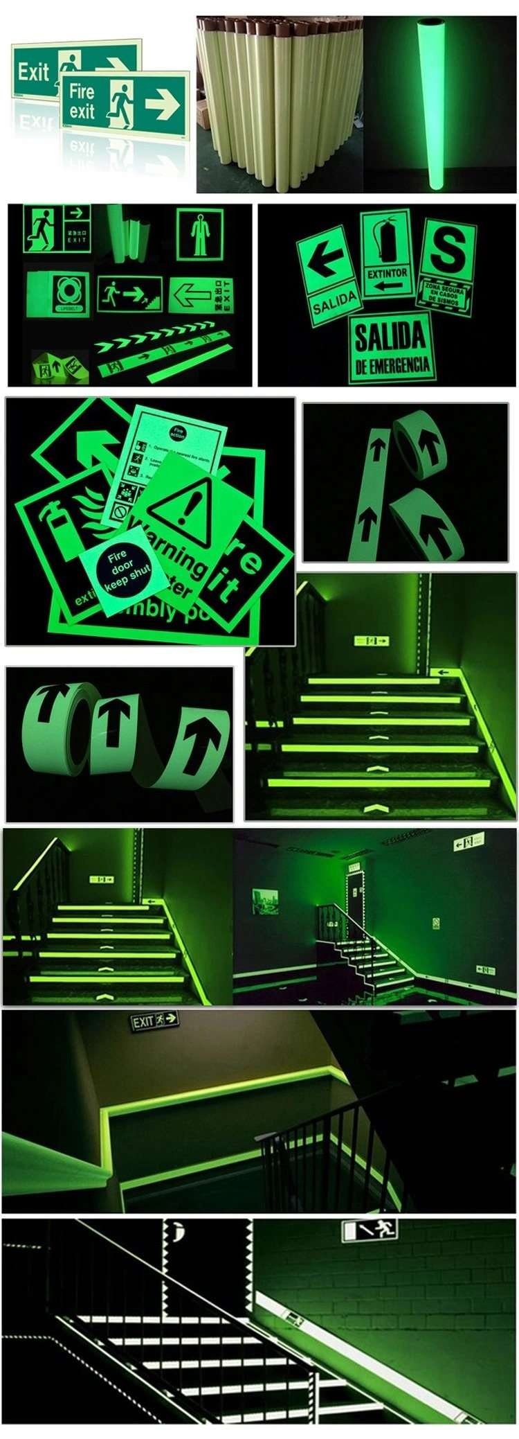 Green Glow-in-the-Dark Film and Tape Material — product detail