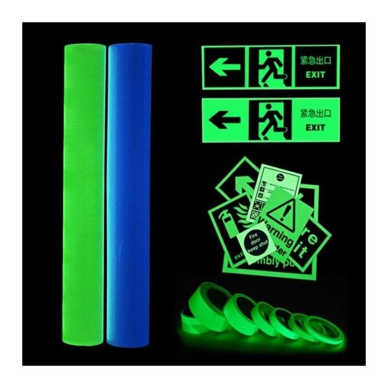 Green Glow-in-the-Dark Film and Tape Material — product detail